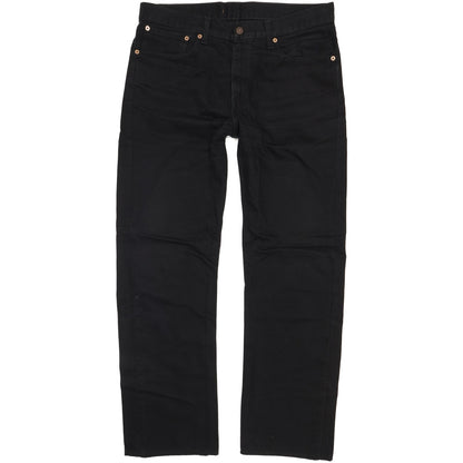 Levi's 751 Men Black Straight Regular Jeans W33 L30