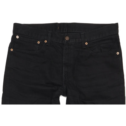 Levi's 751 Men Black Straight Regular Jeans W33 L30