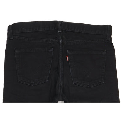 Levi's 751 Men Black Straight Regular Jeans W33 L30