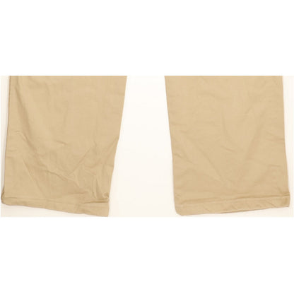 Wrangler Texas Men Beige Straight Regular Stretch Jeans W36 L30