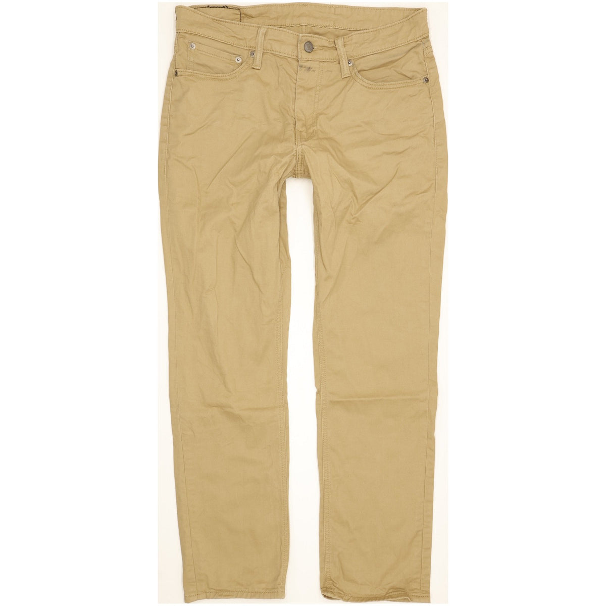 Levi's 511 Men Beige Straight Slim Stretch Jeans W32 L28