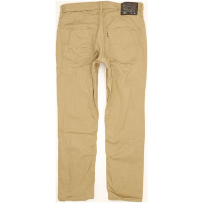 Levi's 511 Men Beige Straight Slim Stretch Jeans W32 L28