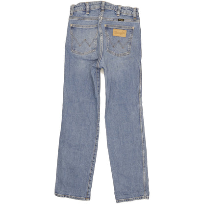 Wrangler The Retro Women Blue Straight Slim Stretch Jeans W26 L26