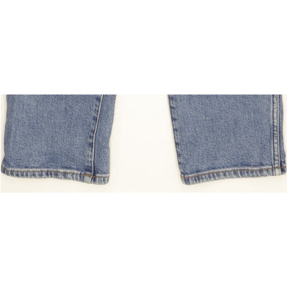Wrangler The Retro Women Blue Straight Slim Stretch Jeans W26 L26