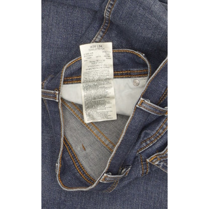 Wrangler Texas Men Blue Straight Regular Stretch Jeans W38 L34