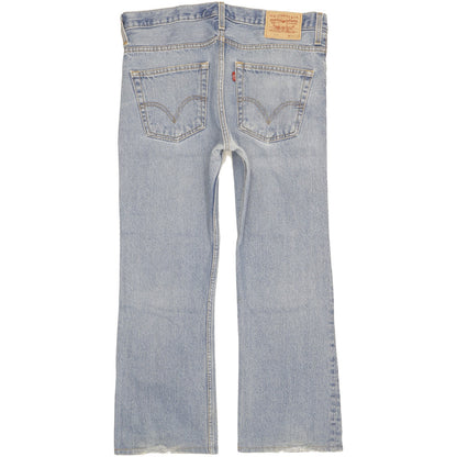 Levi's 507 Men Blue Bootcut Regular Jeans W33 L28