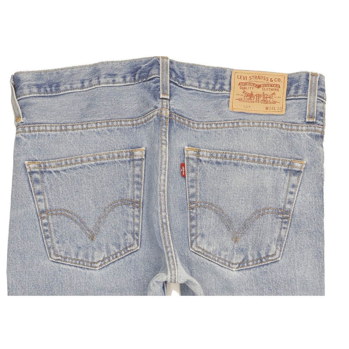 Levi's 507 Men Blue Bootcut Regular Jeans W33 L28
