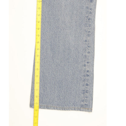 Levi's 507 Men Blue Bootcut Regular Jeans W33 L28
