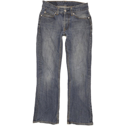Levi's 512 Men Blue Bootcut Slim Jeans W32 L31
