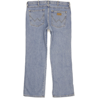 Wrangler Men Blue Straight Regular Jeans W36 L31