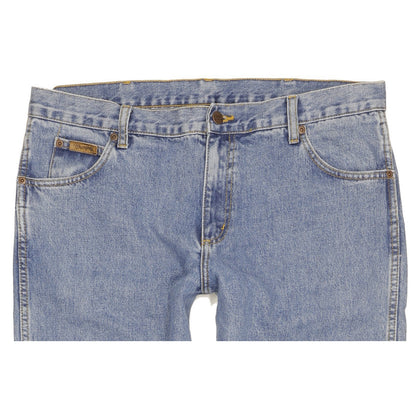 Wrangler Men Blue Straight Regular Jeans W36 L31