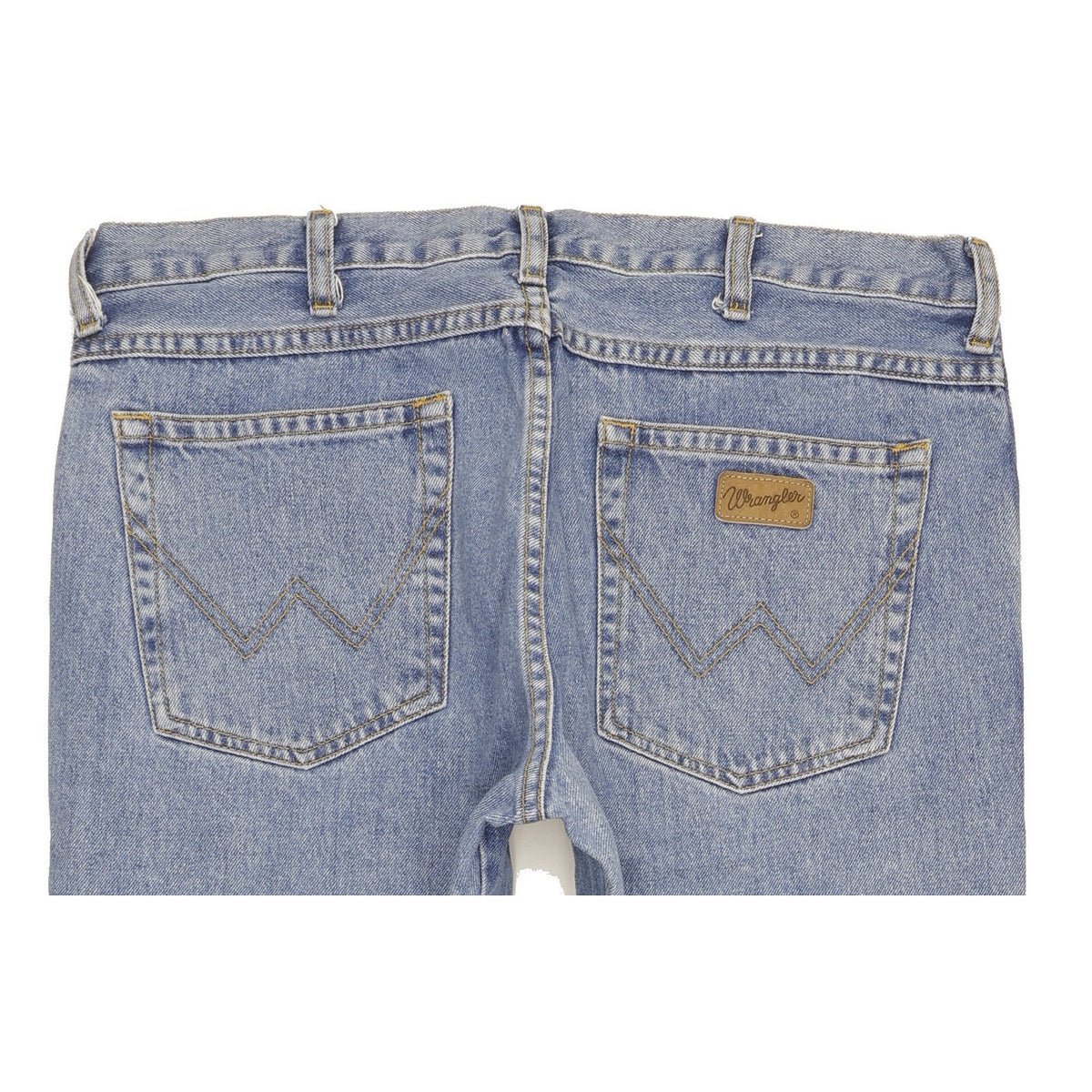 Wrangler Men Blue Straight Regular Jeans W36 L31