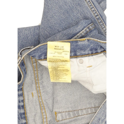 Wrangler Men Blue Straight Regular Jeans W36 L31