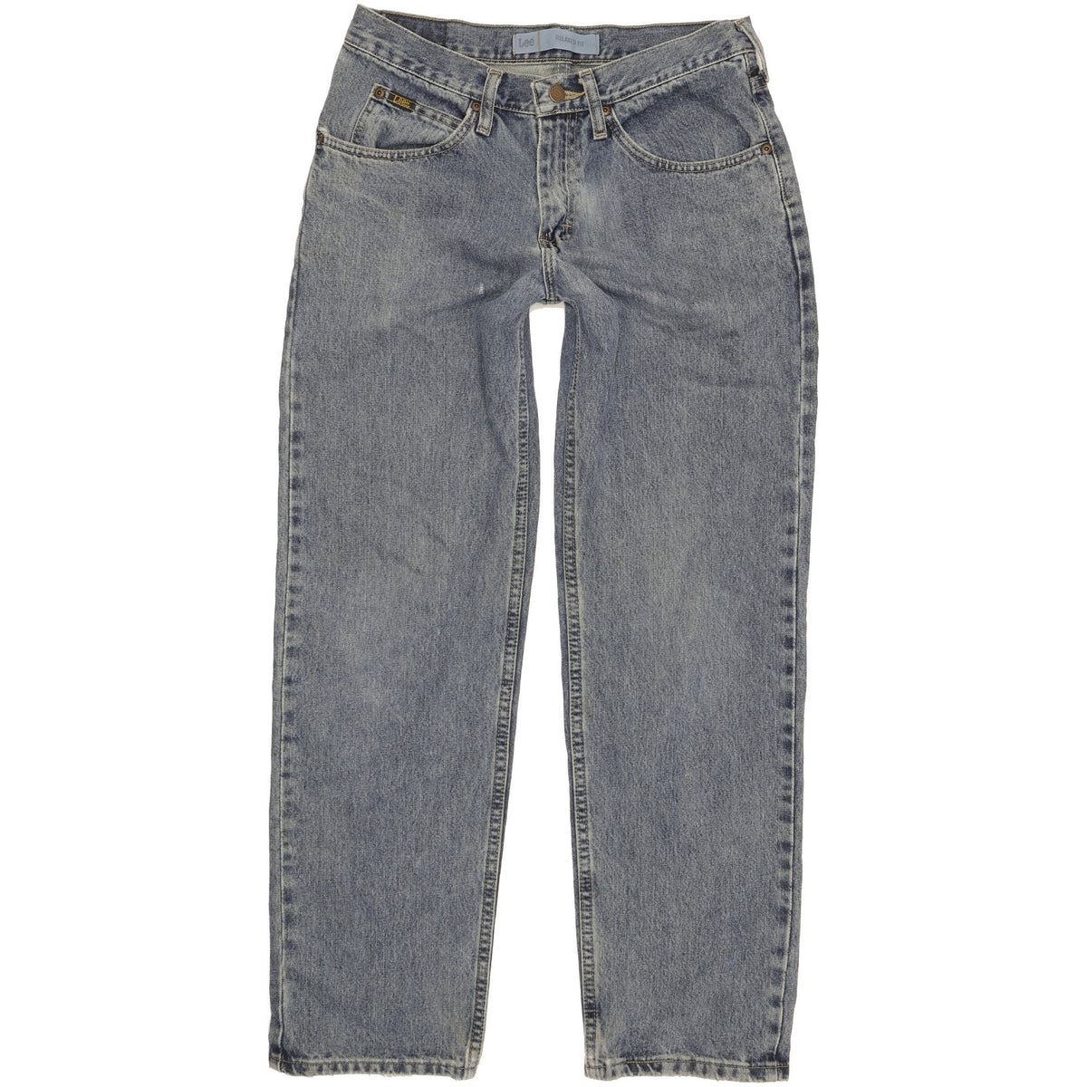 Lee Men Blue Straight Relaxed Jeans W29 L30