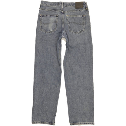 Lee Men Blue Straight Relaxed Jeans W29 L30