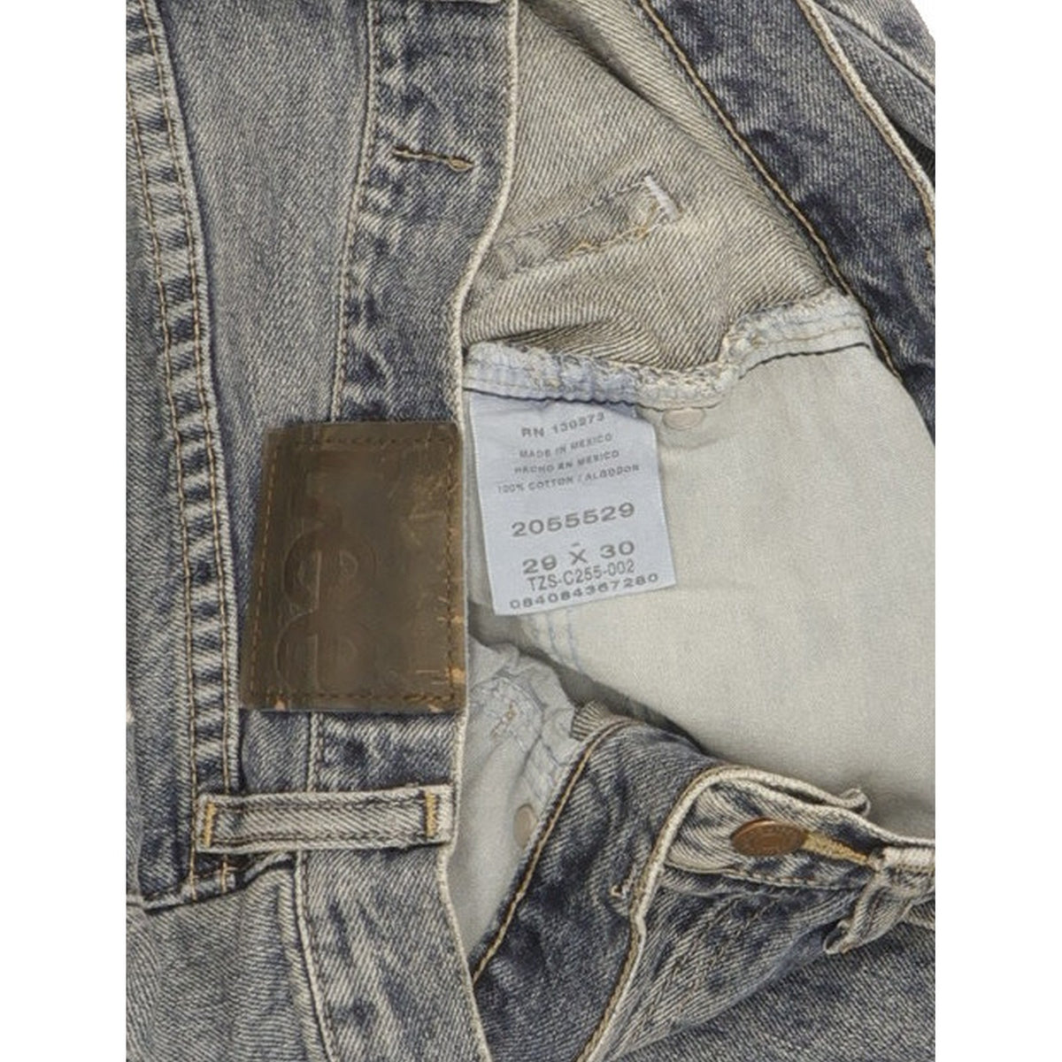 Lee Men Blue Straight Relaxed Jeans W29 L30