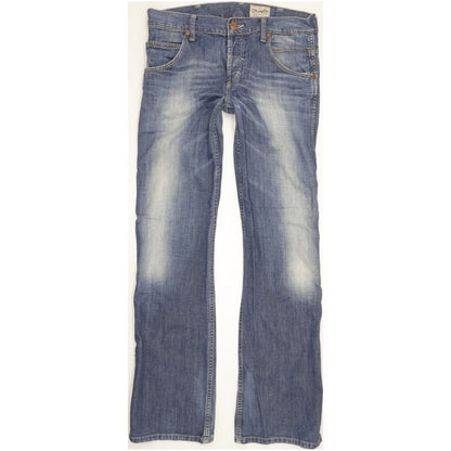 Wrangler Sharkey Men Blue Straight Slim Jeans W31 L33