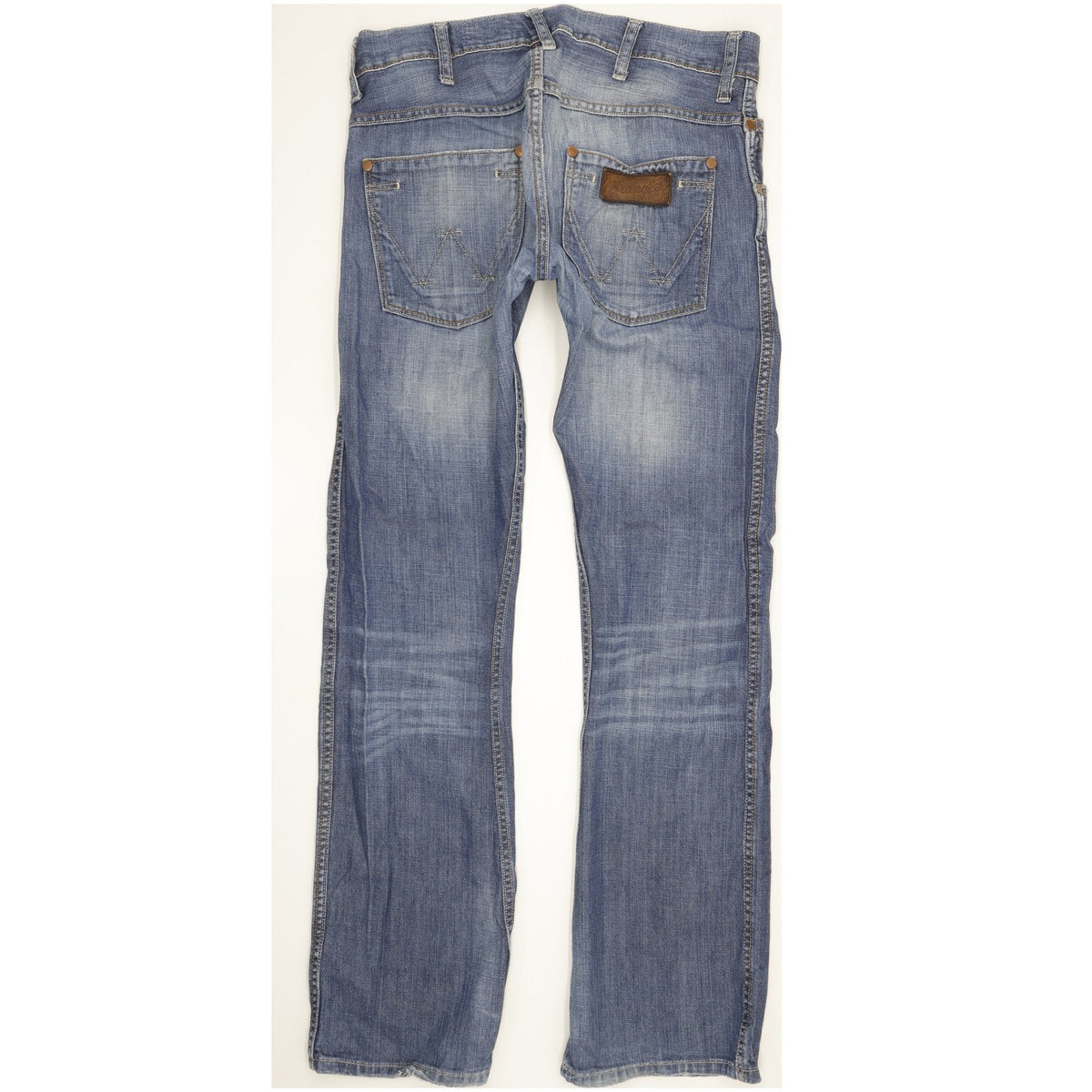 Wrangler Sharkey Men Blue Straight Slim Jeans W31 L33