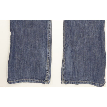 Wrangler Sharkey Men Blue Straight Slim Jeans W31 L33