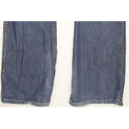 Wrangler Sharkey Men Blue Straight Slim Jeans W31 L33