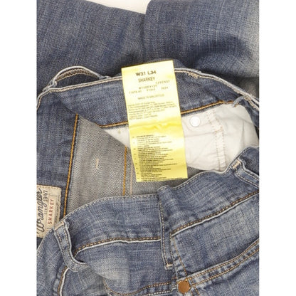 Wrangler Sharkey Men Blue Straight Slim Jeans W31 L33