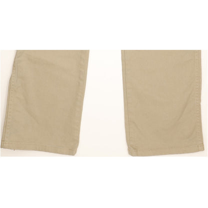 Wrangler Durable Quality Men Beige Straight Regular Stretch Jeans W36 L31