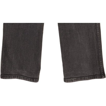 Wrangler Texas Men Black Straight Regular Stretch Jeans W32 L31