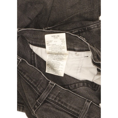 Wrangler Texas Men Black Straight Regular Stretch Jeans W32 L31