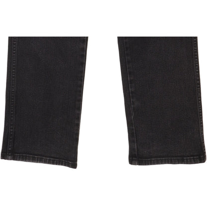 Wrangler Texas Men Black Straight Regular Stretch Jeans W33 L34