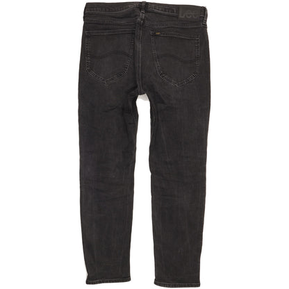 Lee Austin Men Black Skinny Slim Stretch Jeans W33 L28