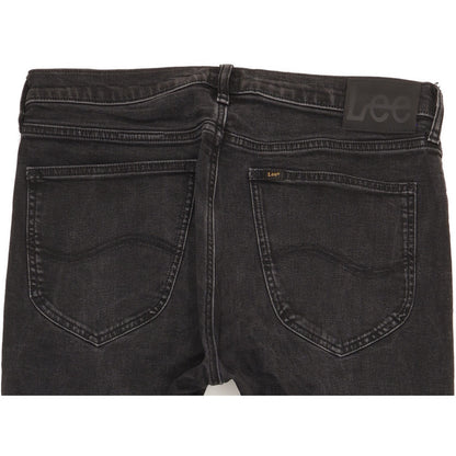 Lee Austin Men Black Skinny Slim Stretch Jeans W33 L28