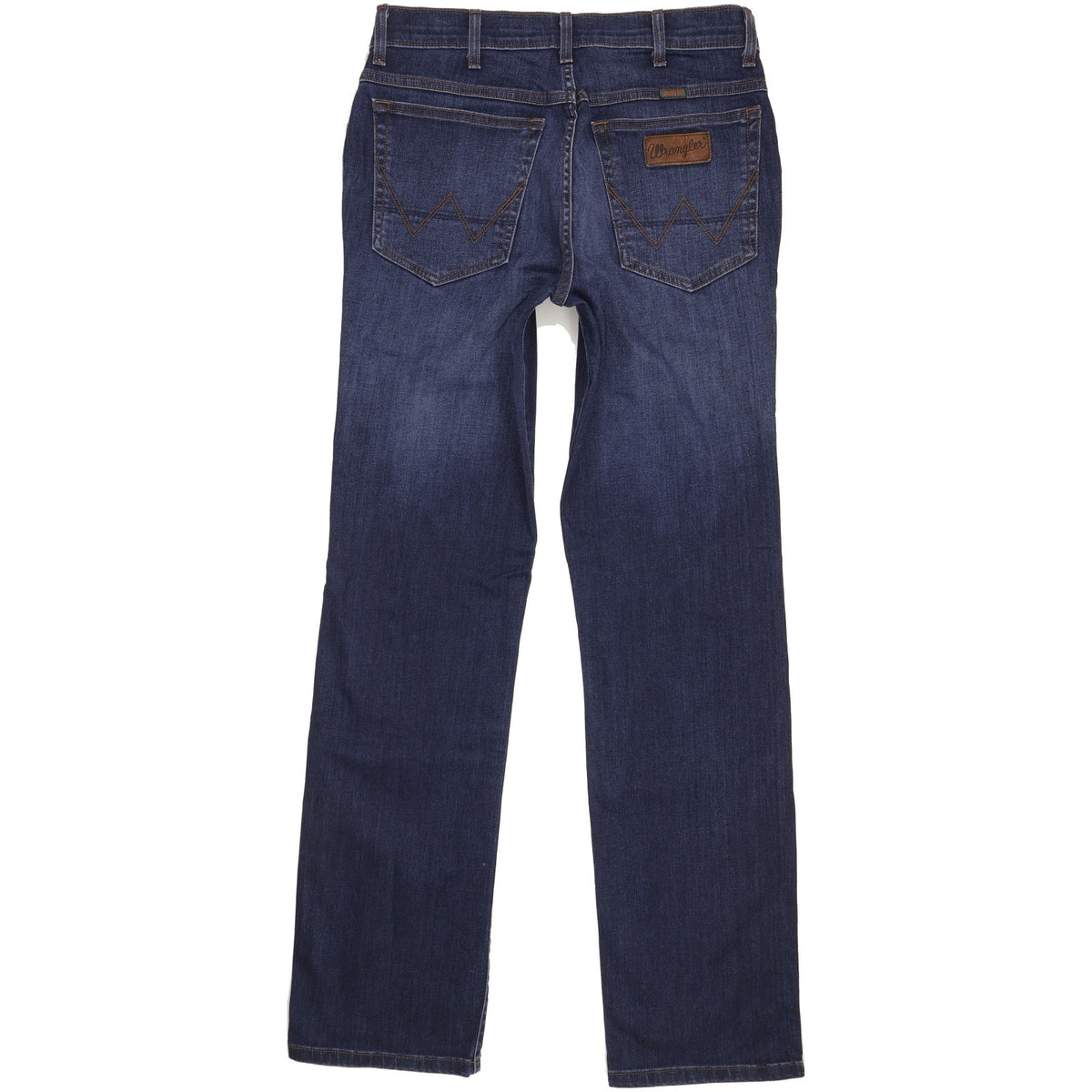Wrangler Texas Men Blue Straight Regular Stretch Jeans W33 L34