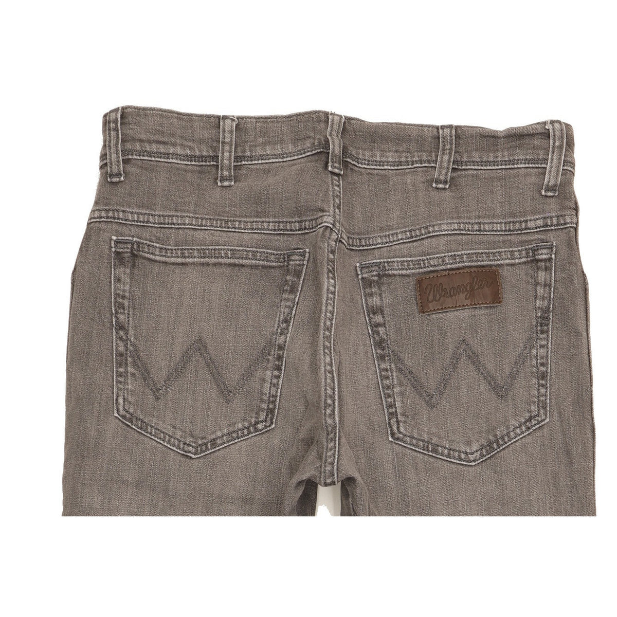 Wrangler Texas Men Grey Straight Regular Stretch Jeans W32 L32