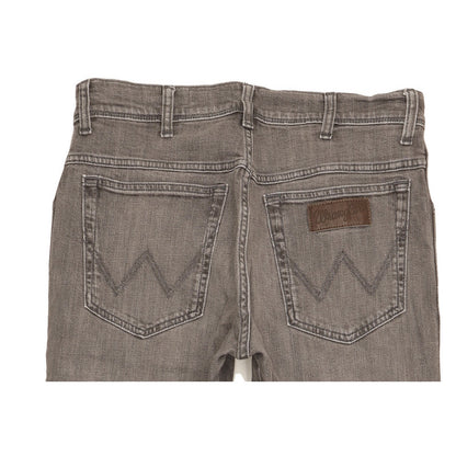 Wrangler Texas Men Grey Straight Regular Stretch Jeans W32 L32