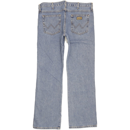 Wrangler Men Blue Straight Regular Jeans W34 L32