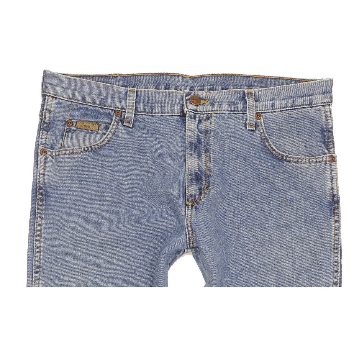 Wrangler Men Blue Straight Regular Jeans W34 L32