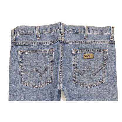 Wrangler Men Blue Straight Regular Jeans W34 L32