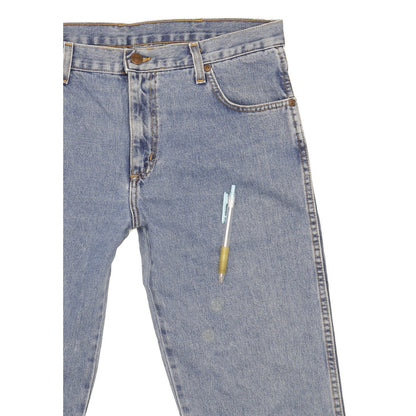 Wrangler Men Blue Straight Regular Jeans W34 L32