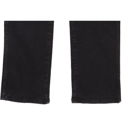 Wrangler Texas Men Black Straight Regular Stretch Jeans W33 L34
