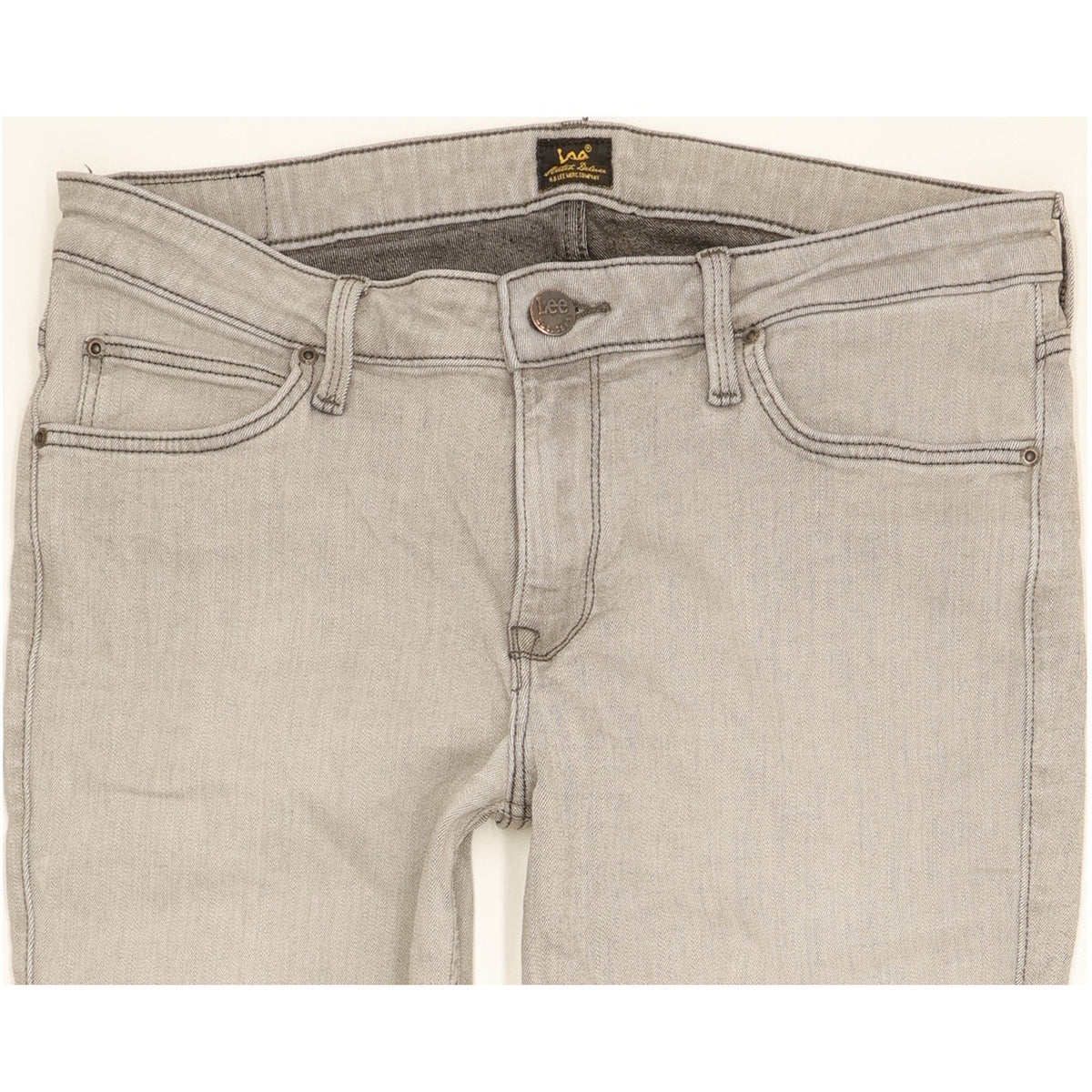 Lee Scarlett Women Grey Skinny Slim Stretch Jeans W32 L30