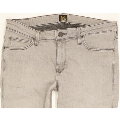 Lee Scarlett Women Grey Skinny Slim Stretch Jeans W32 L30
