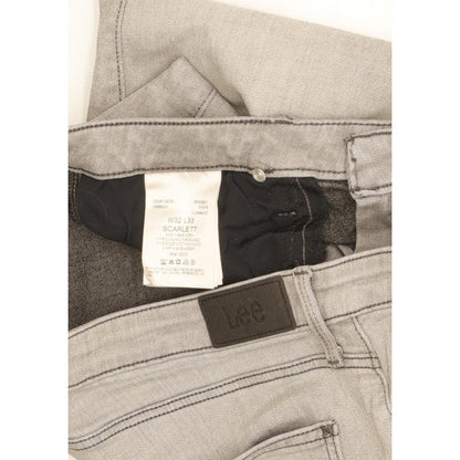Lee Scarlett Women Grey Skinny Slim Stretch Jeans W32 L30