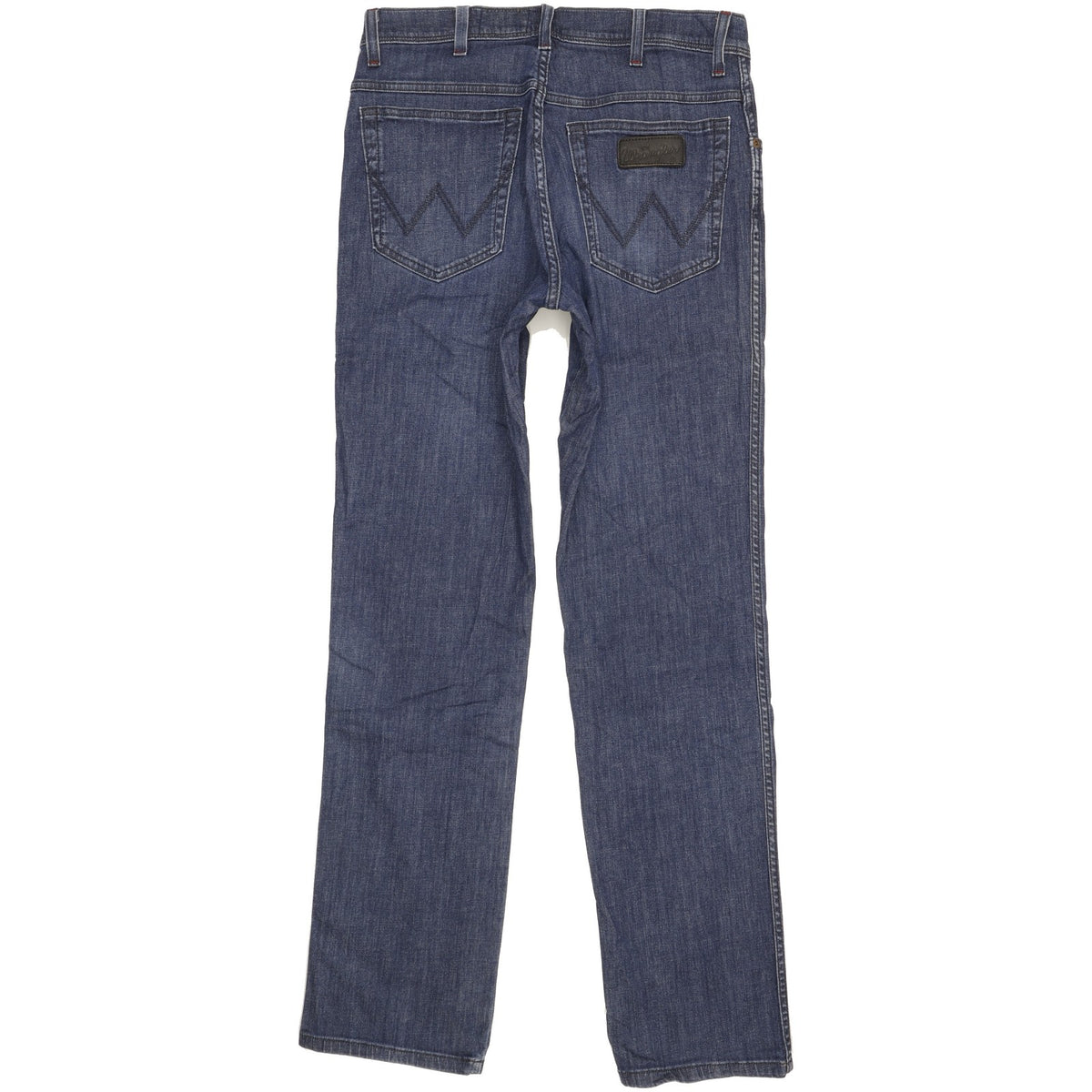 Wrangler Texas Men Blue Straight Regular Stretch Jeans W33 L34