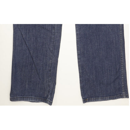 Wrangler Texas Men Blue Straight Regular Stretch Jeans W33 L34