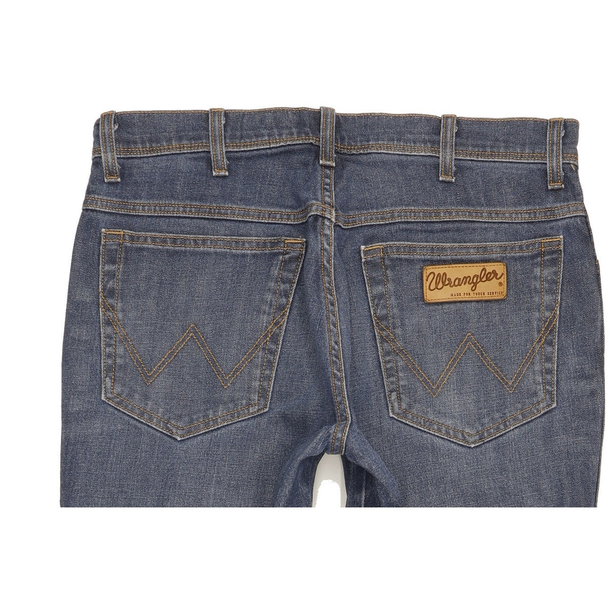 Wrangler Texas Men Blue Straight Regular Stretch Jeans W33 L31