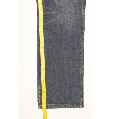 Wrangler Texas Men Blue Straight Regular Stretch Jeans W33 L31