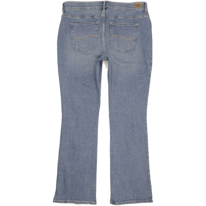Lee Blue Bootcut Regular Jeans High Waisted W38 L33