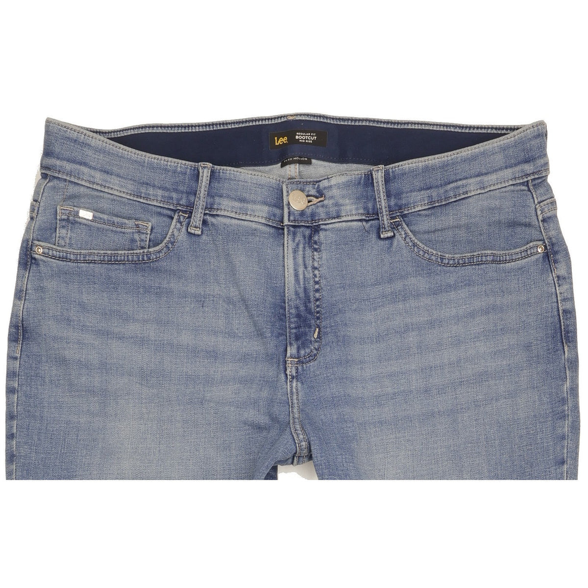 Lee Blue Bootcut Regular Jeans High Waisted W38 L33