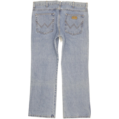 Wrangler Men Blue Straight Regular Jeans W36 L30