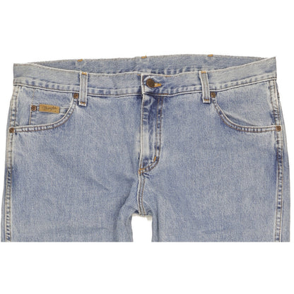 Wrangler Men Blue Straight Regular Jeans W36 L30